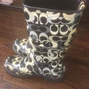 Coach Rainboots